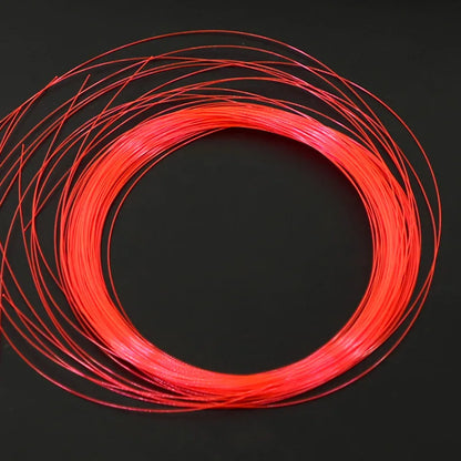 50cm Fiber Optic Bow Sight Replacement Pin 0.5mm 0.75mm 1.0mm  Red Green Slingshot Compound Bow Hunting Fiber Accessory