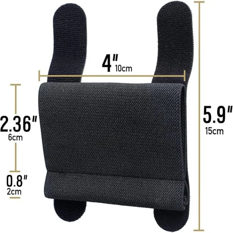 Elastic Retention Tourniquet Holder Horizontal Tactical TQ Sleeve Pouch MOLLE Battle Belt Accessory Emergency Medical Gear Carri
