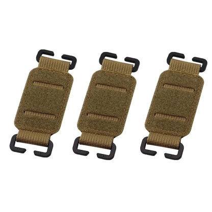 MOLLE Hook-and-Loop Patch Panel Tactical Velcro Attachment Strips for Vest/Backpack