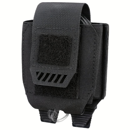 1Pc 1000D Nylon Quick Release MOLLE Handcuff Pouch Tactical Tool Hanging Bag For Belt Vest Outdoor Safety Storage Waist Pack