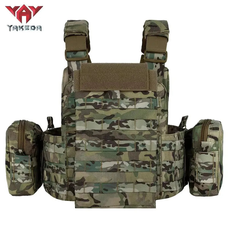 YAKEDA Quick Disassembly Training Vest, Detachable and Expandable, Comfortable, Breathable, Wear-Resistant and Tear-Resistant