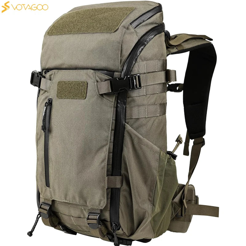 VOTAGOO Hunting Backpack with Rifle Bow Carry System Customizable Aluminum Frame 2000ci for Waterfowl Deer Hunting Outdoor