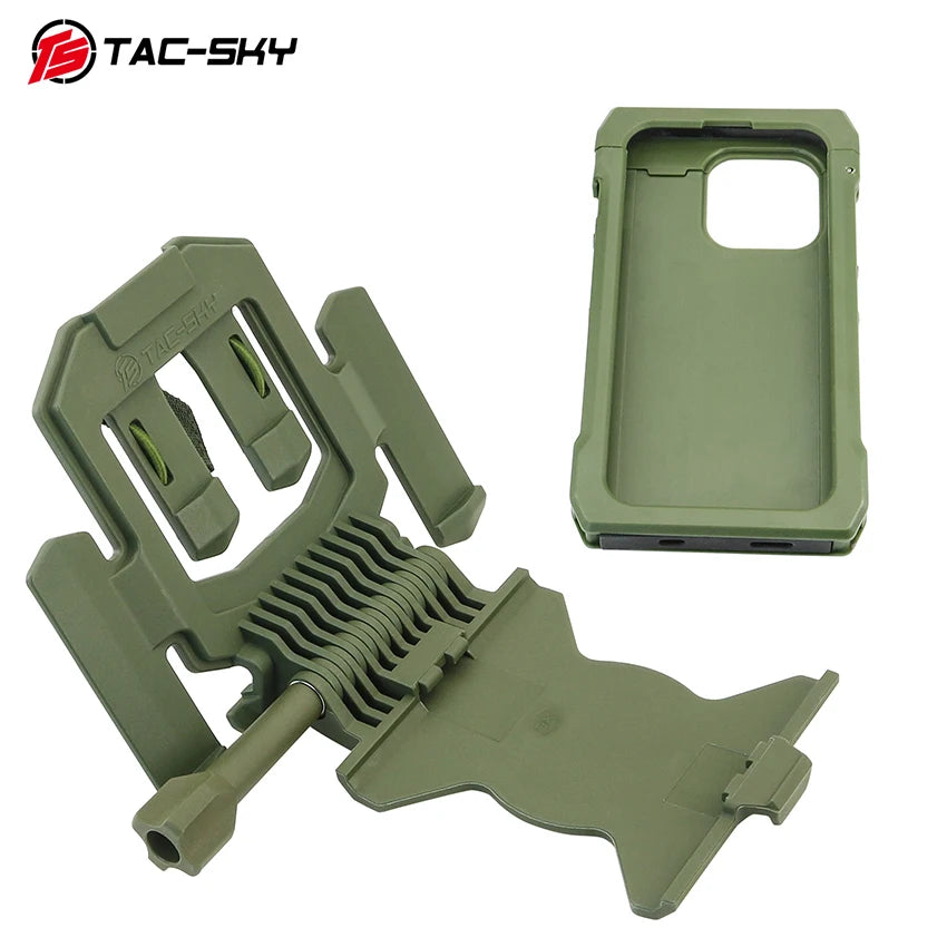 TAC-SKY Tactical Vest Phone Case with Mount for iPhone 14 Series & iPhone 15 Series Phones（for iPhone 14 15/ Plus/Pro/ Pro Max）