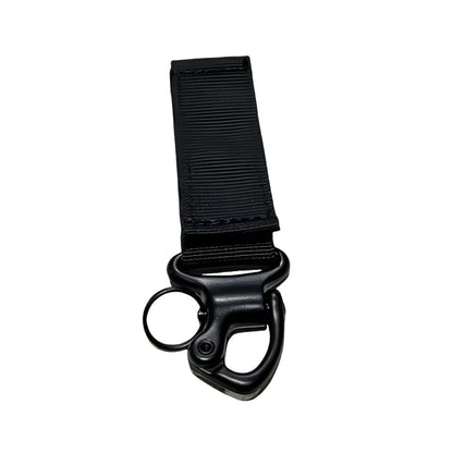 Tactical Nylon Key Hook Webbing Buckle Hanging System Molle Waist Belt Buckle Vest Hanging Metal Accessories Gear