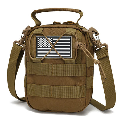 Outdoor cycling lightweight mini storage bag, universal single shoulder crossbody bag, hands-free cycling bag