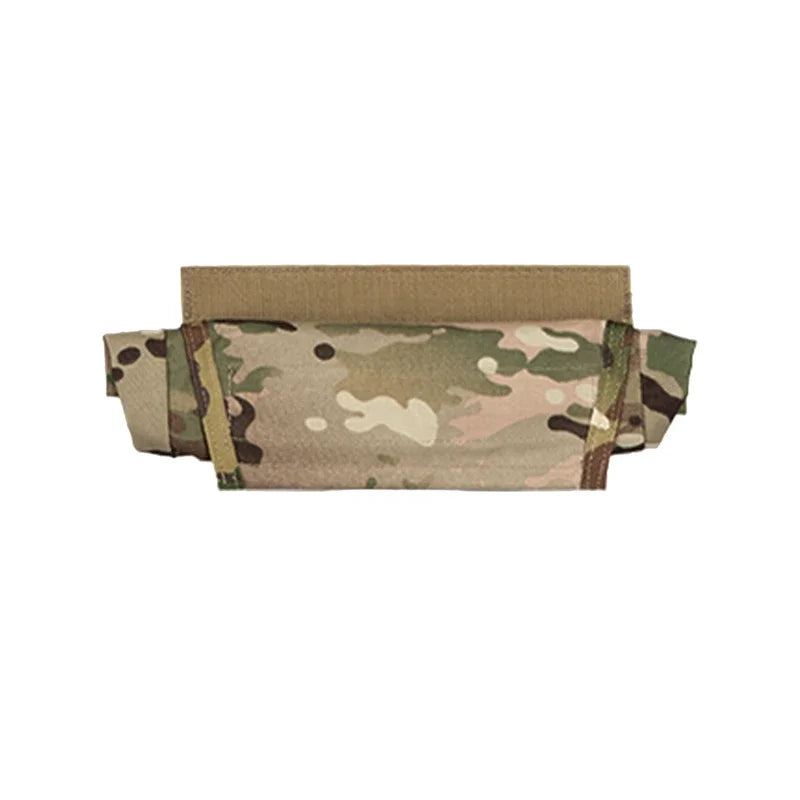 Tactical Abdominal Bag Airsoft Vest Chest Drop Pouch Hunting Chest Hanging Plate Carrier Storage Folded Bag Gear
