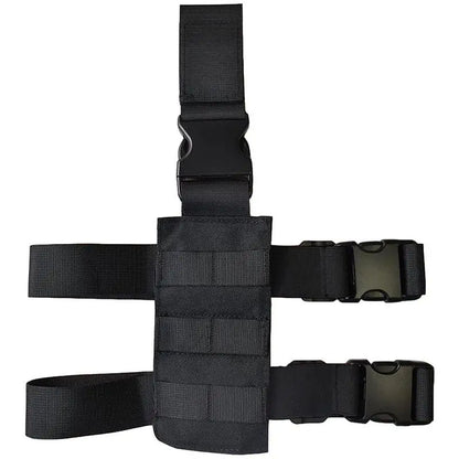Adjustable Tactical MOLLE Drop Leg Thigh Platform Universal Holster For Hunting Paintball Outdoor Gear