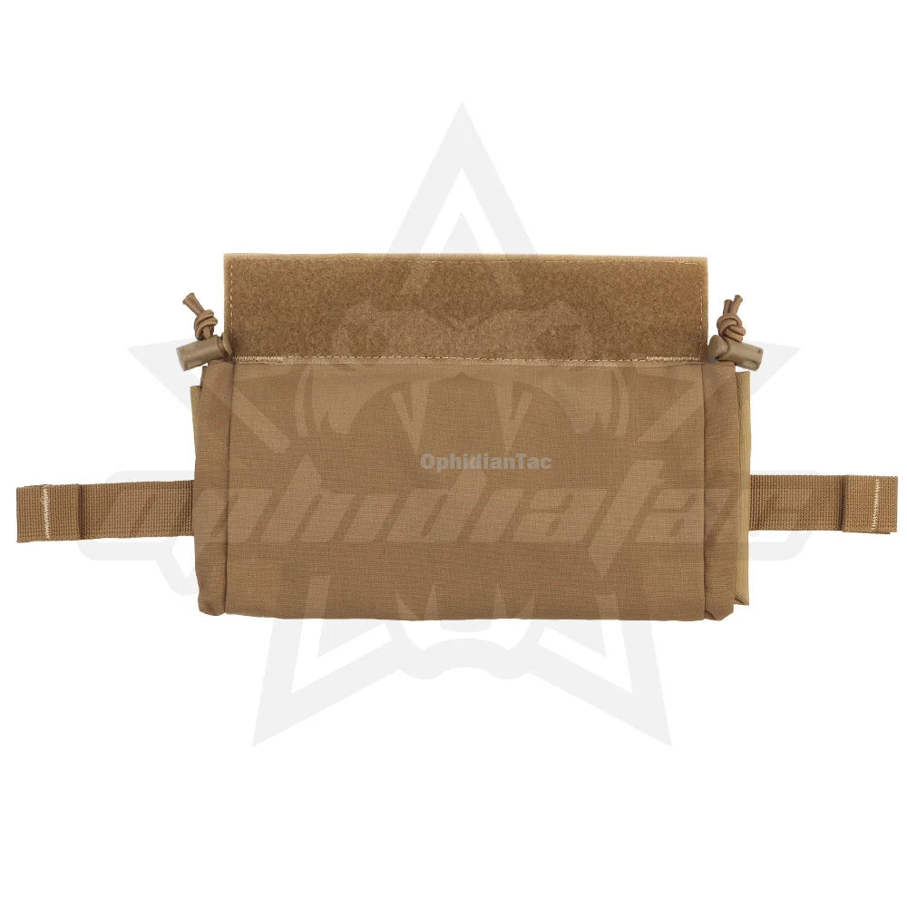 Outdoor vest expansion lower abdomen medical kit large capacity portable quick release FC first aid kit