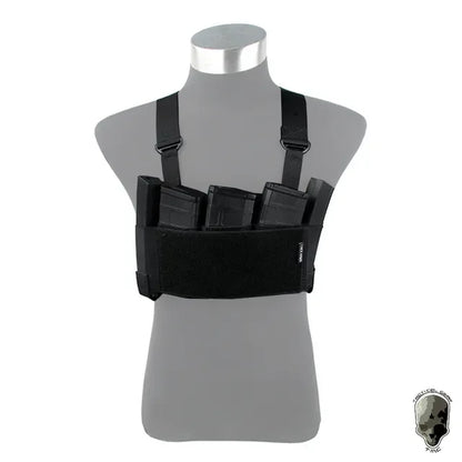 TMC Lightweight Low Visibility RD Chest Rig w/ 5.56 Mag Pouch Citizen Urban Tactical Gear TMC3533