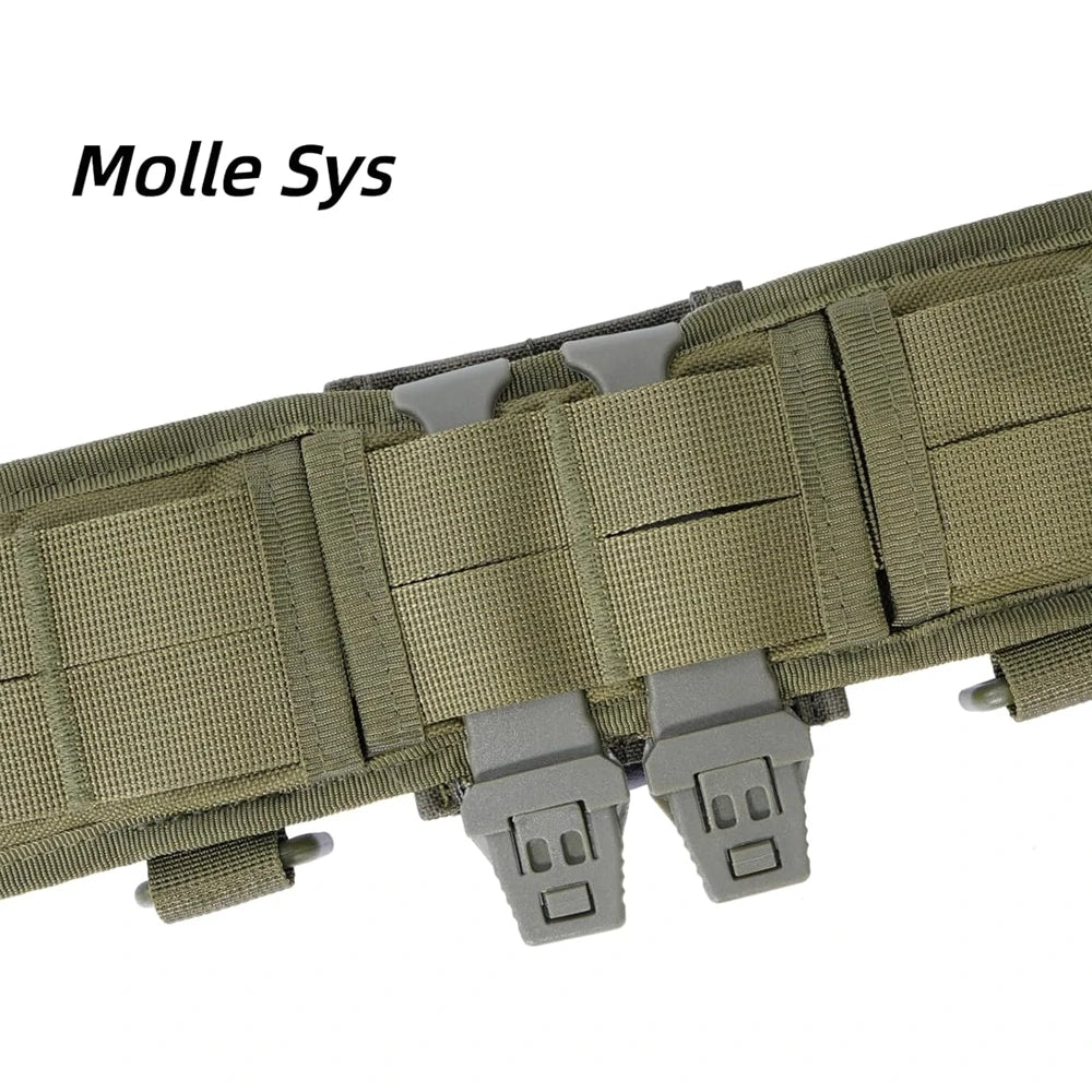 Single Magazine Pouch 5.56mm with MOLLE Magazine Pouch Quick Release Response Compatible Tactical Belts