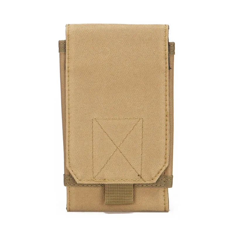 Tactical Phone Bag Molle Sport Waist Belt Phone Pouch Outdoor Waterproof Nylon EDC Mobile Phone Bag Sport Hunting Camo Bags