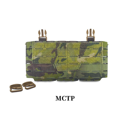 New Tactical Chest Hanging Main Body Front Panel Bag for ARC Placard V4 Vest Triple 5.56 Magazine Storage Pouch