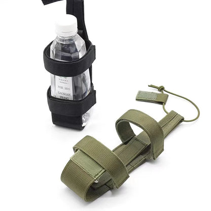 Molle Water Bottle Holder Storage Bag Water Bottle Kettle Carrier Kettle Pouch Outdoor Hiking Fishing Camping Supplies