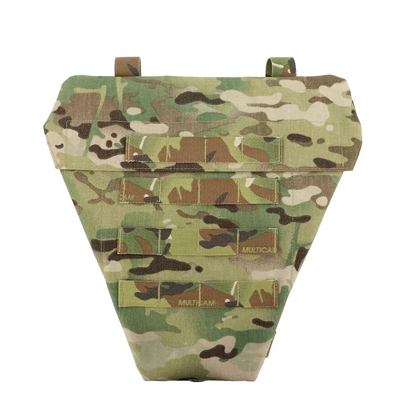 Tactical Vest Crotch Protection Airsoft Modular Hunting Vest Outdoor Air Gun Protection Lower Abdomen Platform Pouch