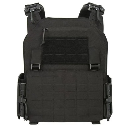  Lightweight Tactical Plate Carrier - Abrasion & Tear-Resistant Fabric, Dual-Purpose for Daily Protection & Tactical Drills