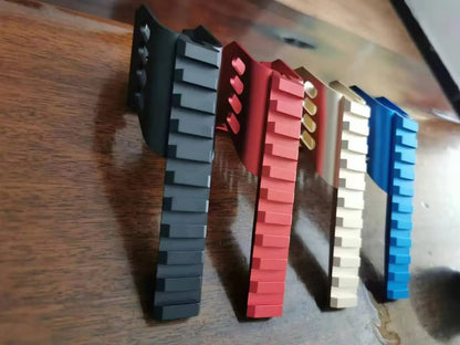 Universal P1M N1 Metal Tactical Black Pistol Base Side Glock Height Rail For1911 G17 G18 G19 G22 G34 G43X G1-5 Hunting Handgun