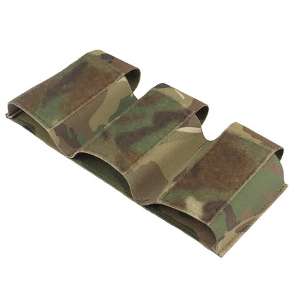 Hunting Triple 762 Magazine Pouch Elastic Retention Hook&Loop MAG Holder Built-in Plate Carrier Vest Accessory Hunting Airsoft