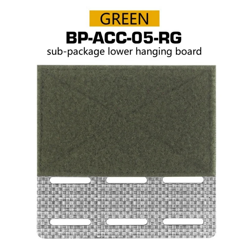 Outdoor Equipment Accessories MOLLE Sub package lower hanging board MOLLE system mounting portable combination parts