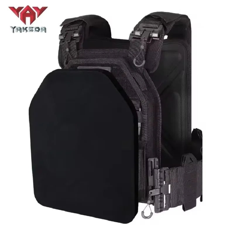 YAKEDA Airsoft Tactical Vest EVA Plates Body Carrier Vests SAPI Shock Plate for Vest Outdoor Hunting Paintball Game Protective