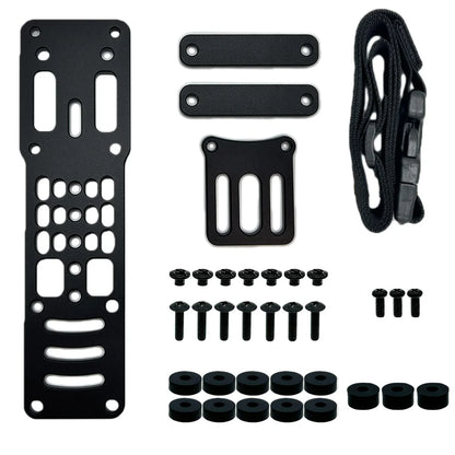Tactical Drop Leg Carry Platform Metal Modular Adjustable Pistol Holster Adapter Compatible QLS Airsoft Adapter Accessories