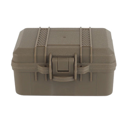 Plastic Toolbox Portable Outdoor Airsoft Hunting Flashlight Storage Box Shockproof Instrument Case Safety Protective Equipment