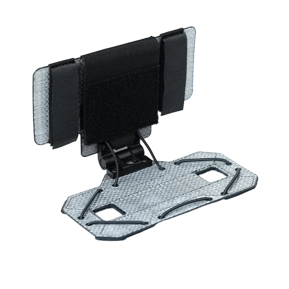 BOOIU New MOLLE Foldable Navigation Board Airsoft Mobile Phone Holder Mount Airsoft Hunting  Tactical Vest Chest Outdoor Gear