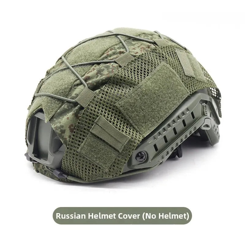 Multicam Tactical Helmet Cover Compatible OPS Core FAST MH PJ BJ For CS Airsoft Simulation Outdoor Accessories