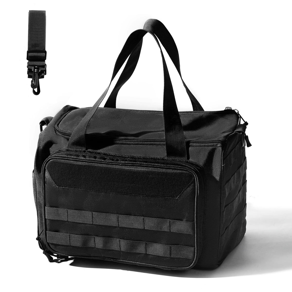 Gun Range Bag Outdoor Hunting Training Shooting Tactical Pistol Gun Case Hiking Camping Large Capacity Handbag