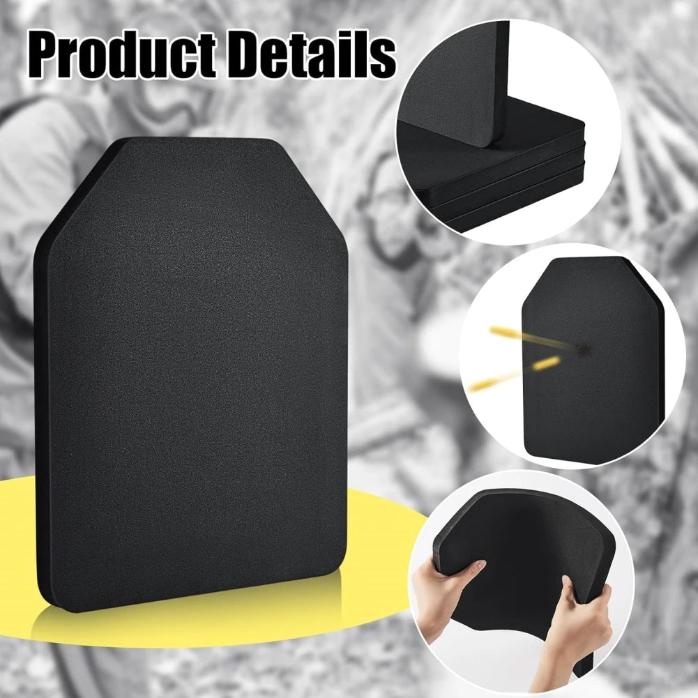 Tactical Airsoft Foam Plates EVA Airsoft Paintball Foam SAPI Pad for Vest Inner Liner Foam Plates 12x10Inch