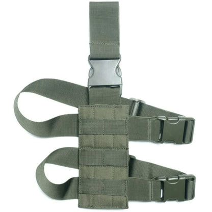 Adjustable Tactical MOLLE Drop Leg Thigh Platform Universal Holster For Hunting Paintball Outdoor Gear