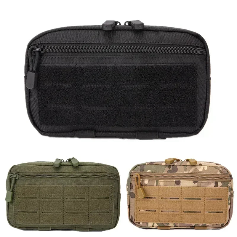 Tactical Molle Cell Phone Pouch EDC Pouch Waist Pack Emergency EMT Utility Tool Pouch First Aid Kit Pouch Hunting Bag