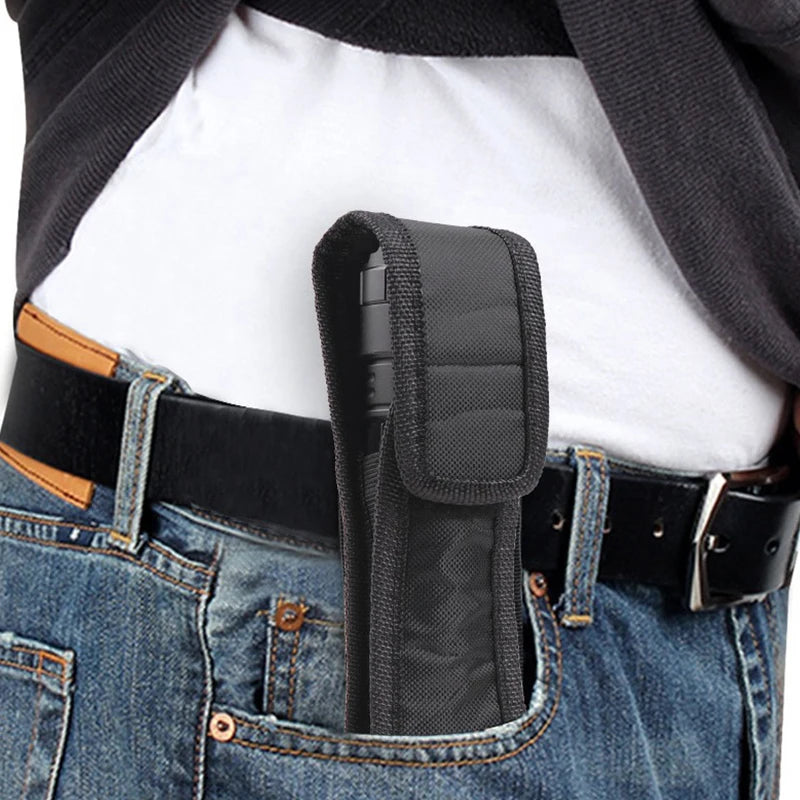 1 PC Tactical Molle Flashlight Molle Pouch LED Torch Holster Waist Bag Outdoor Camping Hunting Accessories Folding Knife Pack