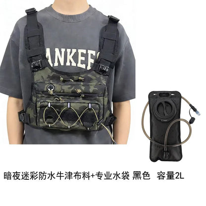 New Tactical Chest Bag Multi-functional Off-road Motorcycle Travel Portable Hiking Riding Backpack Core Pack