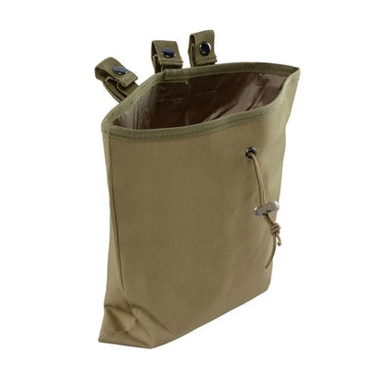 Storage Pack Hunting Gear Holder MOLLE Dump Pouch Hunting Mag Recovery Bag Drawstring Magazine Recycling