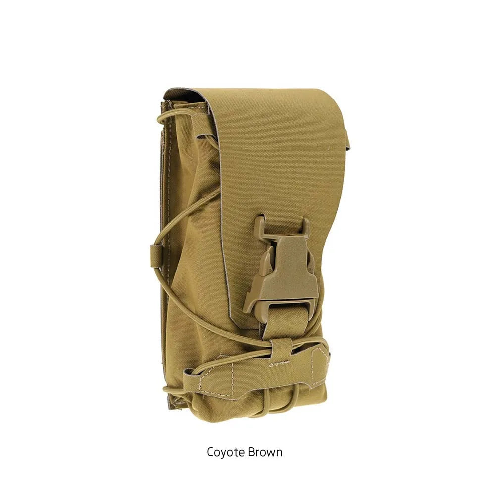 PEW TACTICAL MOLLE Water Bottle Pouch, Foldable Multi Use Tactical Storage Pouch Utility Bag PH109