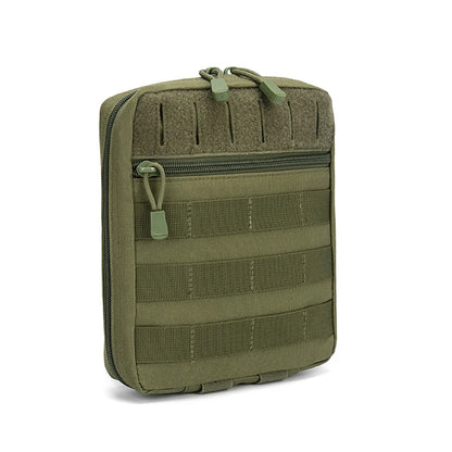 Outdoor Emergency Survival Bag Laser Cut MOLLE Attachment Pouch Multifunctional Tactical Medical Waist Bag for Camping Hiking
