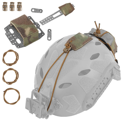 Fast Tactical Helmet PVS31 Battery Case Pouch FERRO-Style PVS-31 NVG Battery Retention System Airsoft Helmet Bag Accessories