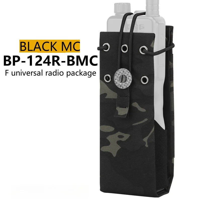Multi Functional Molle Radio Walkie Talkie Pouch Waist Bag For MPU5 PRC163 152 148 Interphone Holster Outdoor Vest Accessories