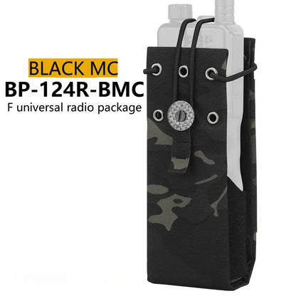 Multi Functional Molle Radio Walkie Talkie Pouch Waist Bag For MPU5 PRC163 152 148 Interphone Holster Outdoor Vest Accessories