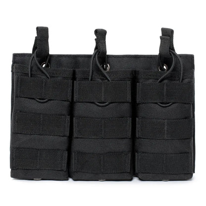 Tactical Molle Single&Double&Triple Magazine Pouches Airsoft AK 7.62 5.56mm M4 Rifle Mag Bag Tactical Gear Hunting Accessories