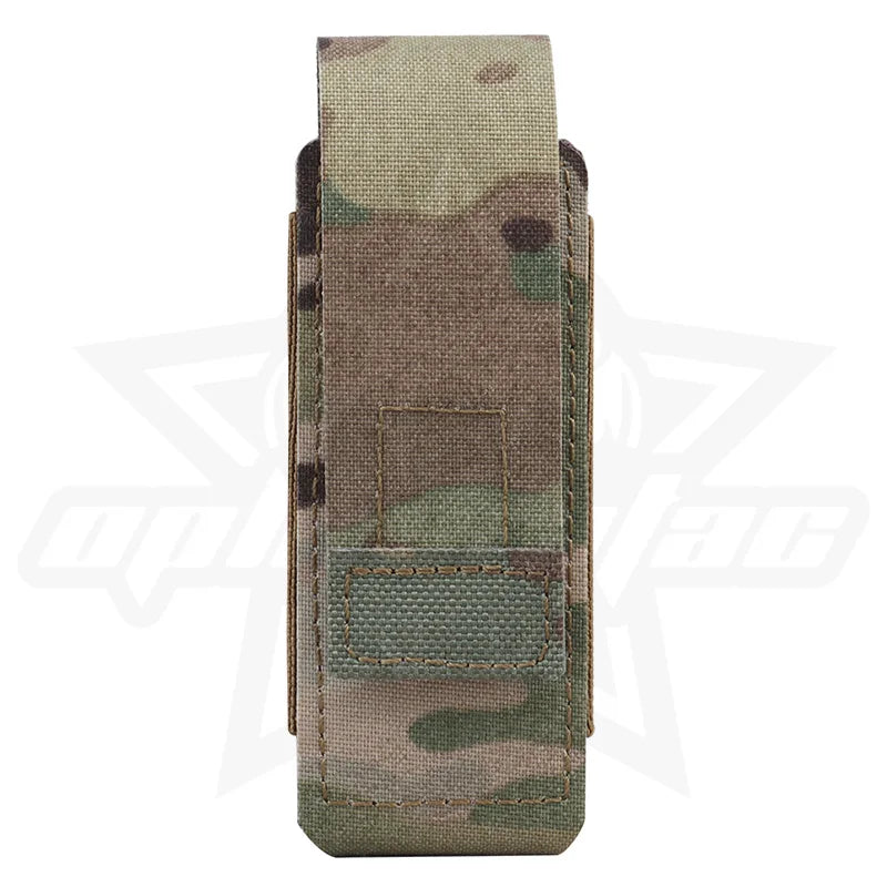 OPHIDIAN Multi-Purpose Bag Molle Pepper Spray Bag Elastic 9mm Magazine Flashlight Holder Hunting Vest Belt Accessories