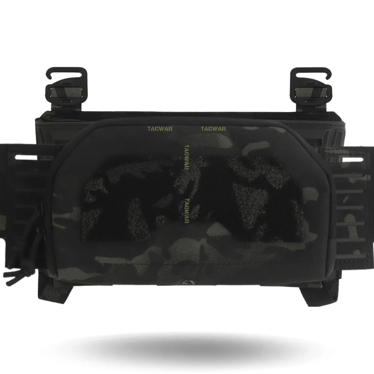 Multi-caliber Triple Mag Pouch with Admin Pouch for 5.56/9mm/PCC Mag, Front Placard for K19/KZ/LV119/FCV5 Plate Carrier