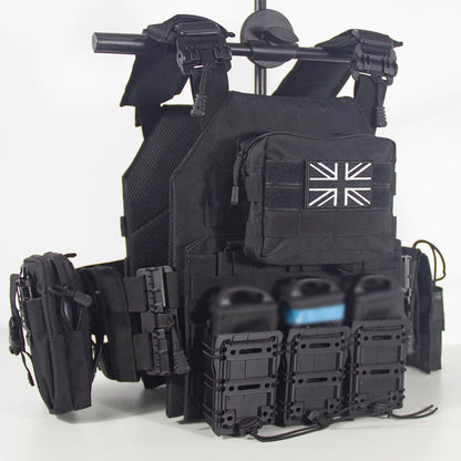 JPC Tactical Ghost Vest Detachable Protective Tactical Carrier for Call of Duty Cosplay Outdoor Special Forces Airsoft Wargame