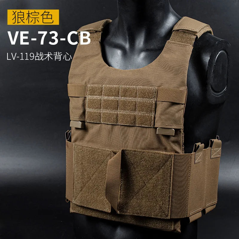 Tactical Tom LV-119 Jungle Tiger Tactical Lightweight Training Load Tank Top Dual Use Vest