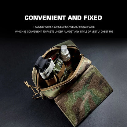 SS Style SACK Pouch Mk3 MK4 Abdominal Dump Drop Pouch Fanny Pack for Tactical Vest Plate Carrier Chest Rig Accessory