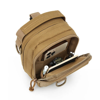 Tactical Molle Pouch Waist Belt Bag Messenger Bag Outdoor Shoulder Sling Bag EDC Tool Pack Phone Pouch Hunting Bag