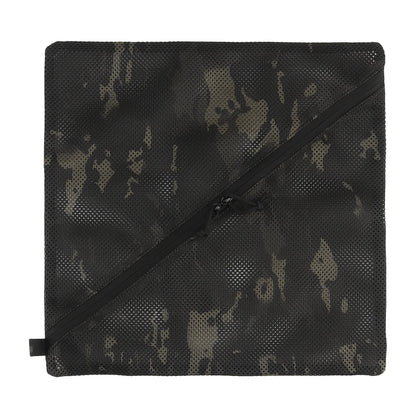 Tactical Mesh EDC Pouch Bag Utility Tool Gear Backpack Organizer Pocket Insert Modular Admin Pouch Camping Travel Hunting Bag