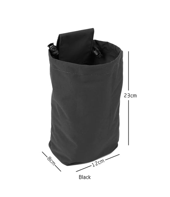 Pew Tactical Mini Dump Pouch Foldable Airsoft ROLL-UP MOLLE Recycling Bag