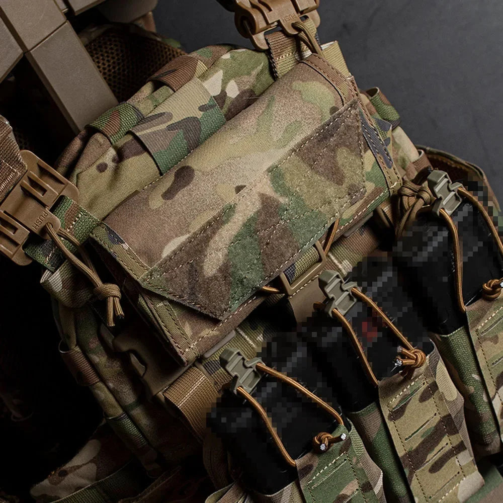 Tactical Molle Pouch Quick Release Navigation Pouch GPS Phone Holder for Outdoor Vest Gear System Essentials package