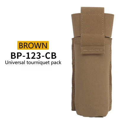 Outdoor Versatile Tourniquet Holder EMT Trauma Kit Storage Micro MED Pouch Molle Mounting Camping Vest Accessories